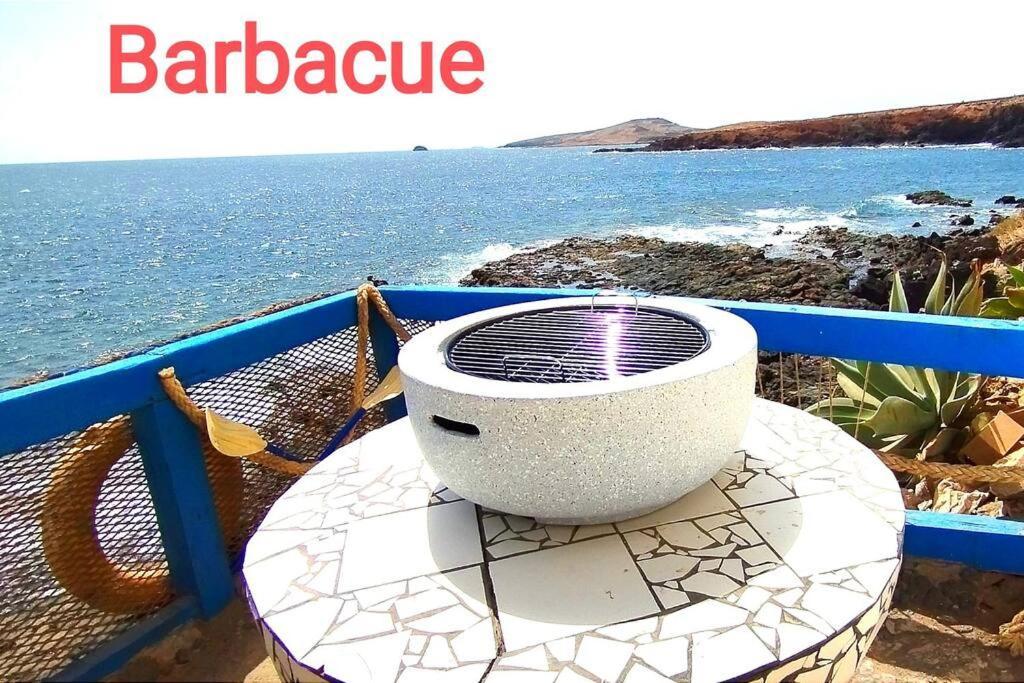 La Casa Con Terraza Privada Sobre El Mar Villa Telde Eksteriør billede