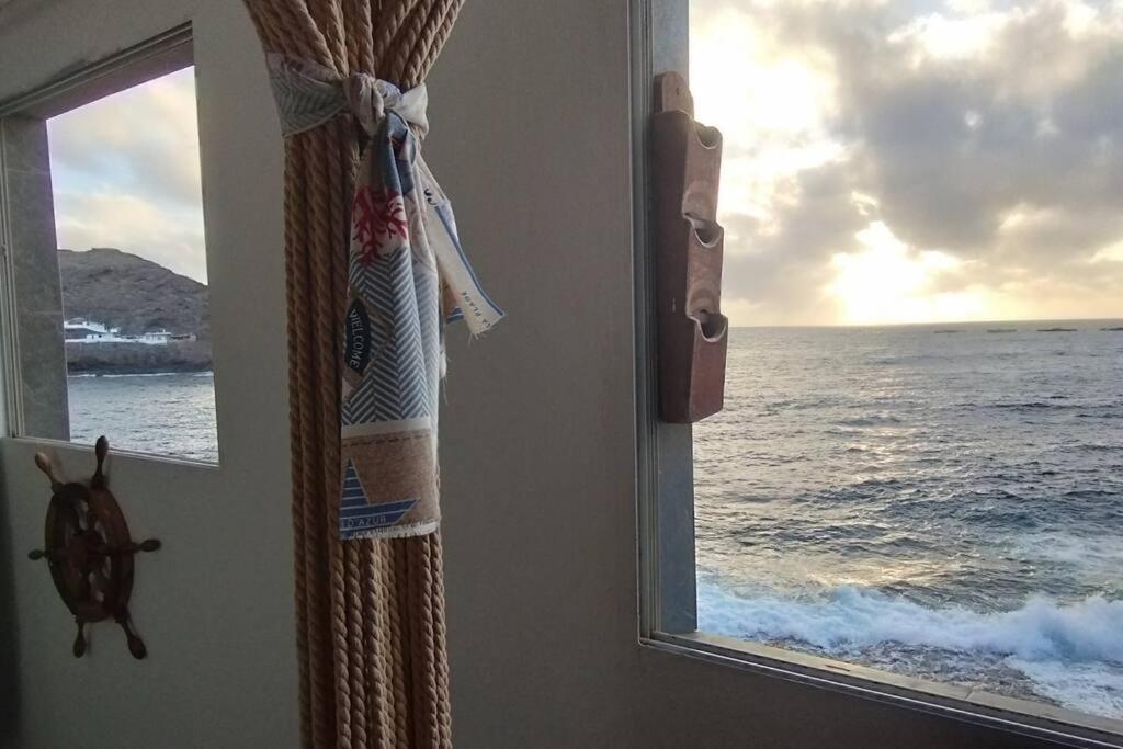 La Casa Con Terraza Privada Sobre El Mar Villa Telde Eksteriør billede