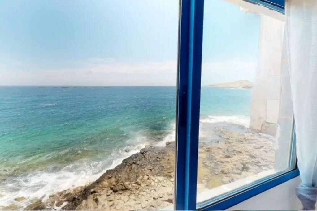 La Casa Con Terraza Privada Sobre El Mar Villa Telde Eksteriør billede